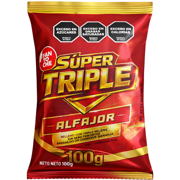 ALFAJOR FANTOCHE SUPER TRIPLE