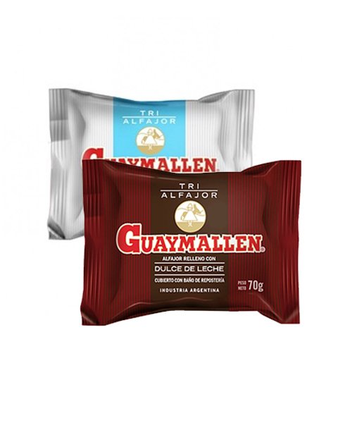 ALFAJOR GUAYMALLEN TRIPLE B/N