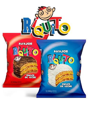 ALFAJOR RIQUITO TRIPLE BLANCO/NEGRO