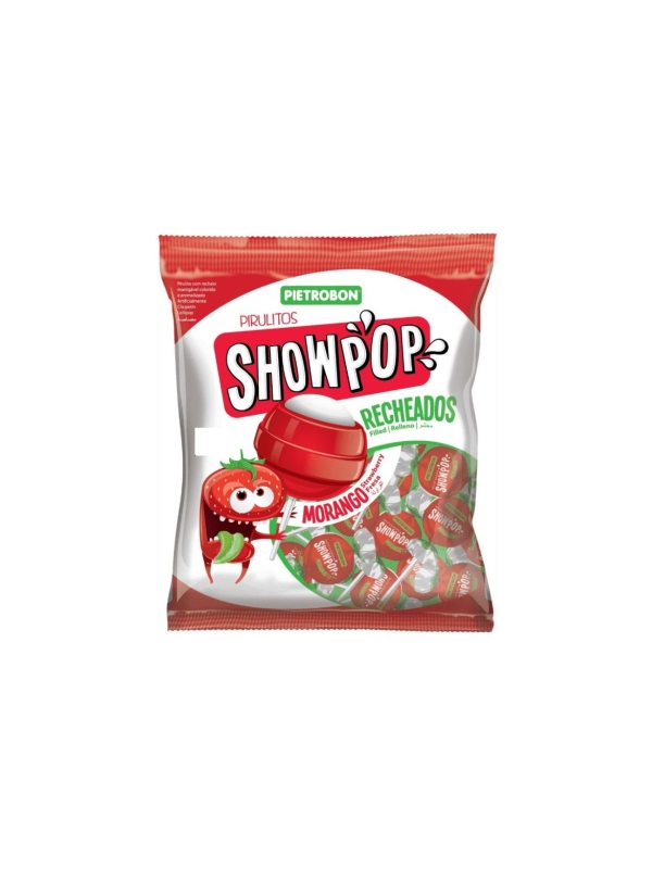 CHUPETIN SHOW POP RELLENO FRUTILLA