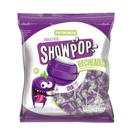 CHUPETIN SHOW POP RELLENO UVA